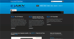 Desktop Screenshot of lkvresearch.com